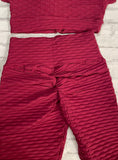 Chloé - Red fitness set