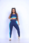 Blue fitness set