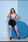 Blue fitness set