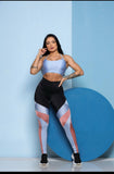 Blue fitness set