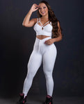 Valentina - White fitness set