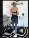 Vanessa - grey fitness set