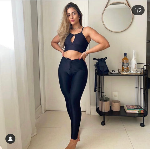 Black fitness set